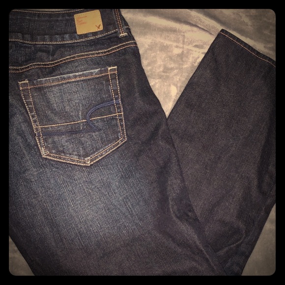 American Eagle Outfitters Denim - AE Artist crop